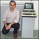 Me and a Commodore Pet 